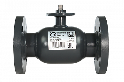 065N0247R RJIP Premium Кран шаровой FF DN125 PN16 GF (фланцевый, под привод, С/П), Ридан