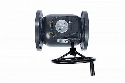 065N0256GR RJIP Premium Кран шаровой FF DN200 PN16 WG (фланцевый, с редуктором, С/П), Ридан