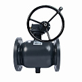 065N0256GR RJIP Premium Кран шаровой FF DN200 PN16 WG (фланцевый, с редуктором, С/П), Ридан